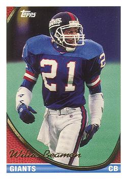 Willie Beamon New York Giants 1994 Topps NFL #629